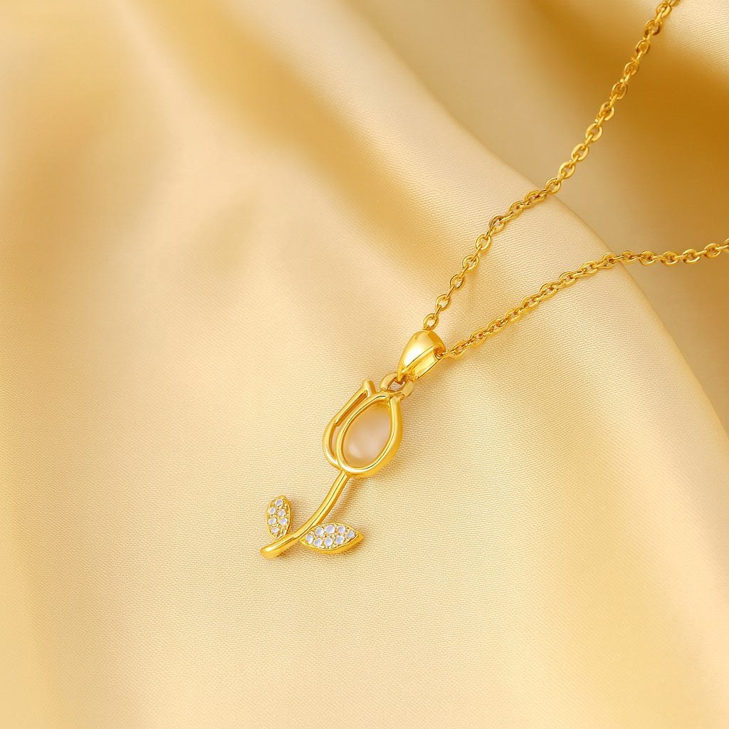 Golden Bloom Necklace