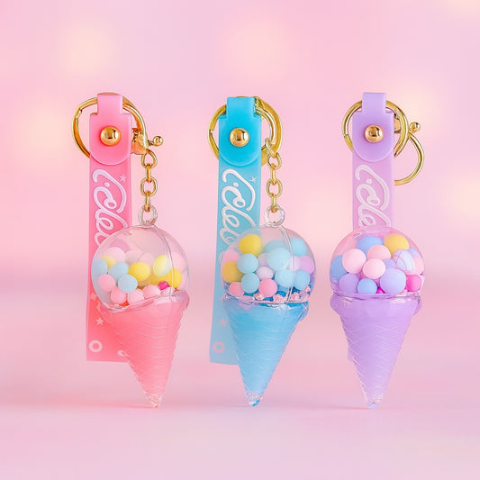 Ice-Cream Keychain