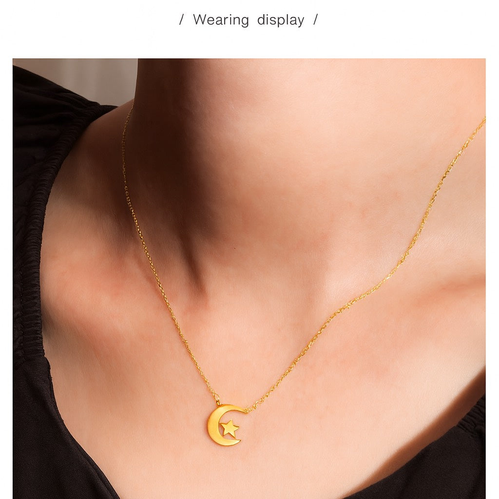 Night-Sky Spark Necklace