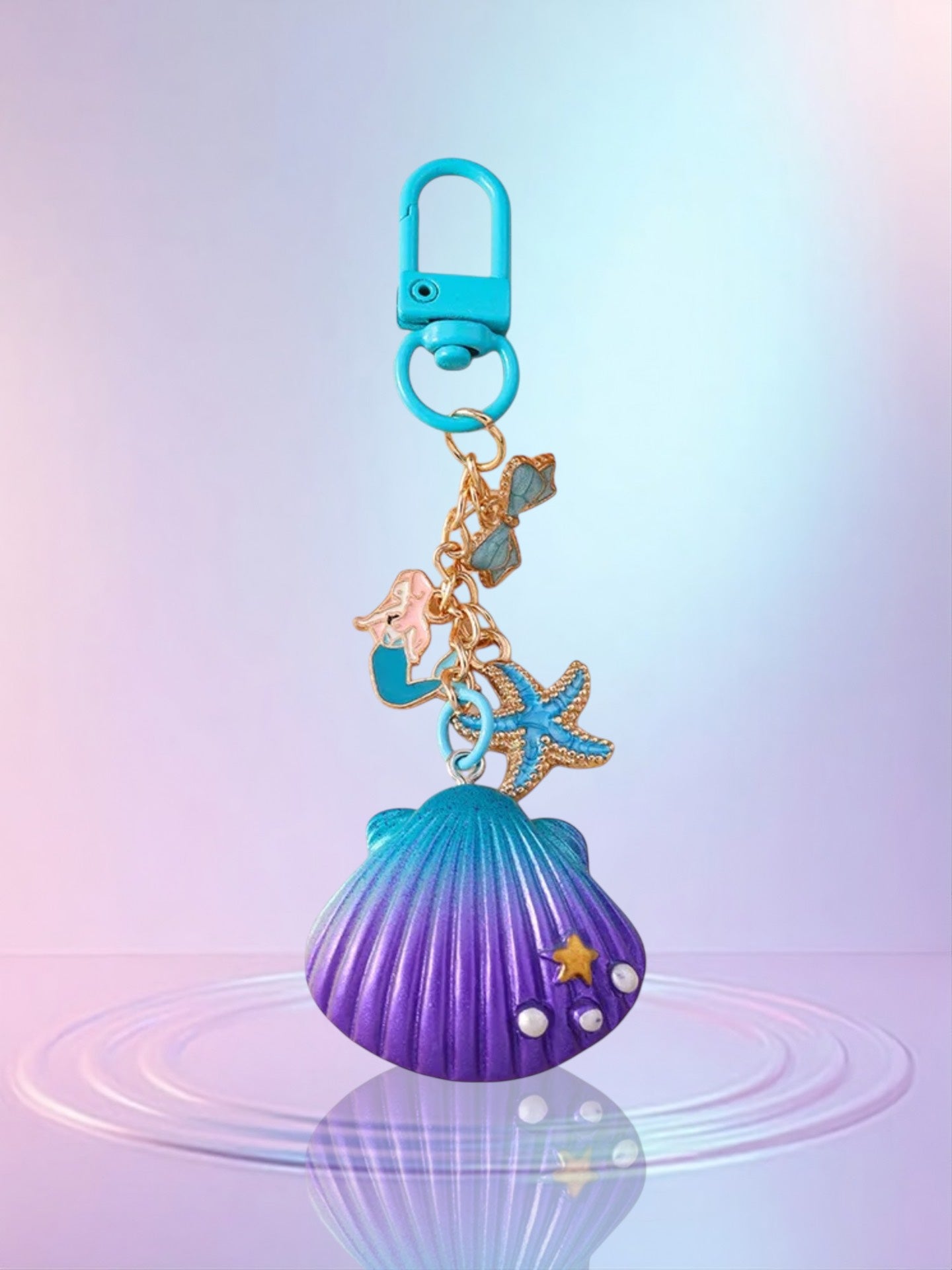 Mermaid Beauty Keychain